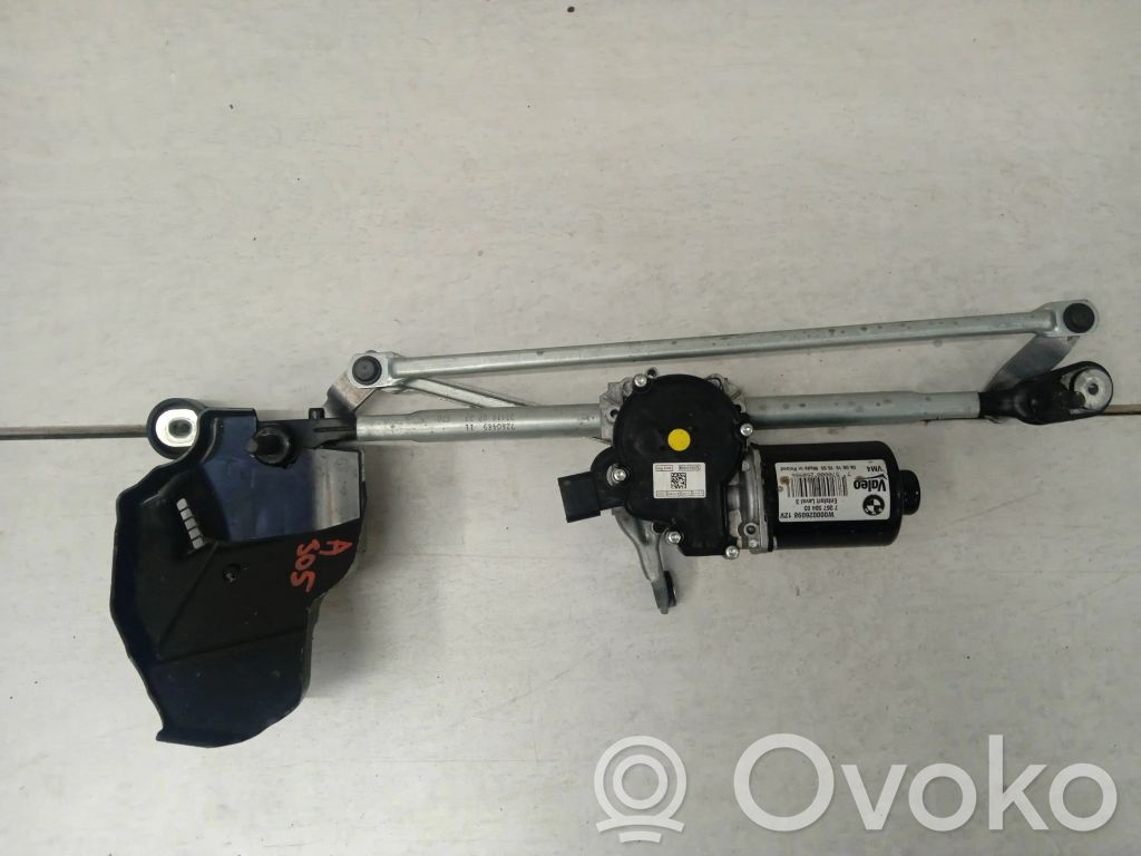 BMW 3 F30 F35 F31 Mechanizm i silniczek wycieraczek szyby przedniej / czołowej 