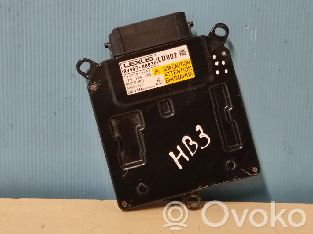 Lexus RX 450H LED ballast control module 