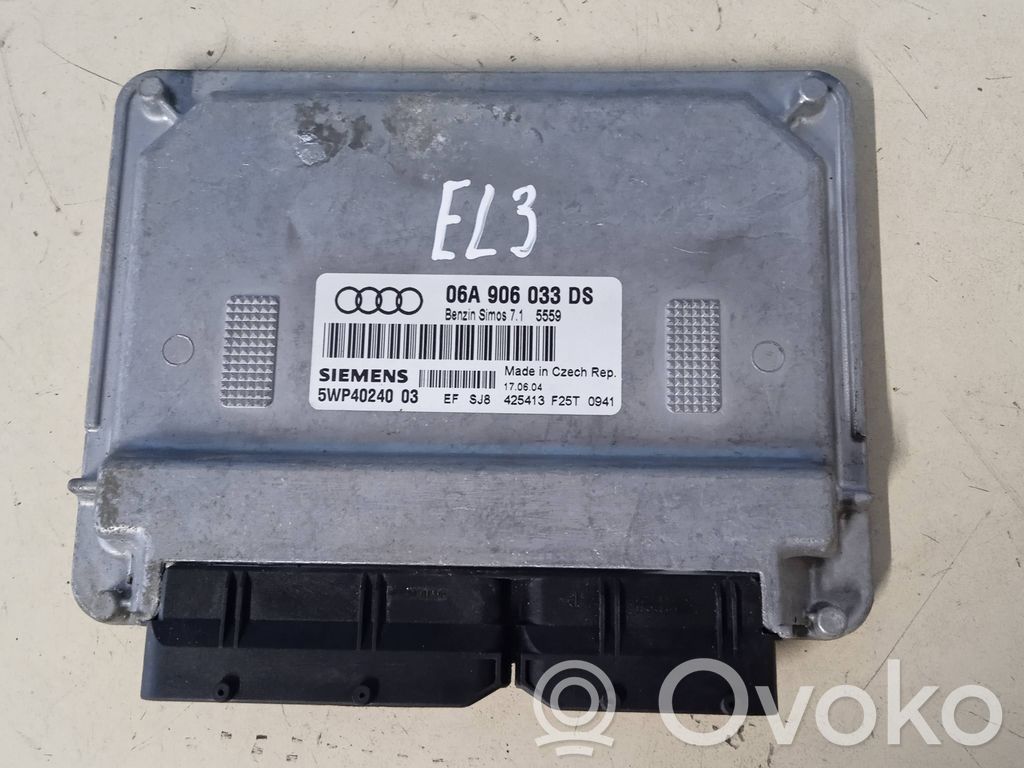Audi A3 S3 8P Engine control unit/module 