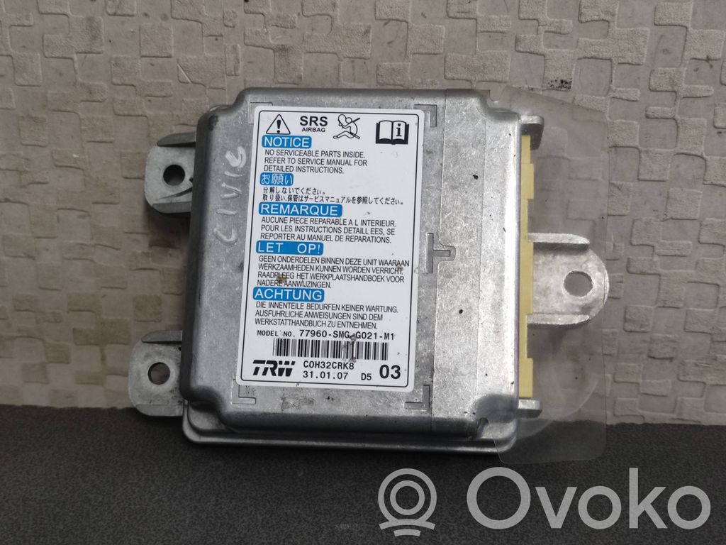 Honda Civic Airbag control unit/module 