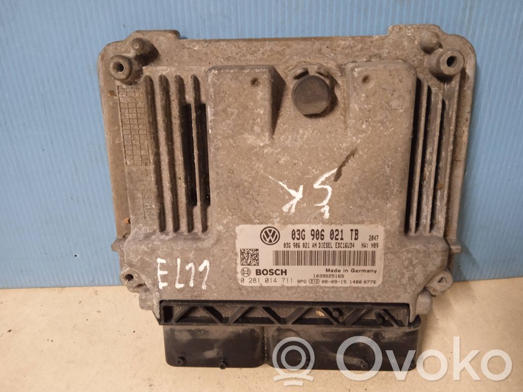 Skoda Octavia Mk2 (1Z) Engine control unit/module 
