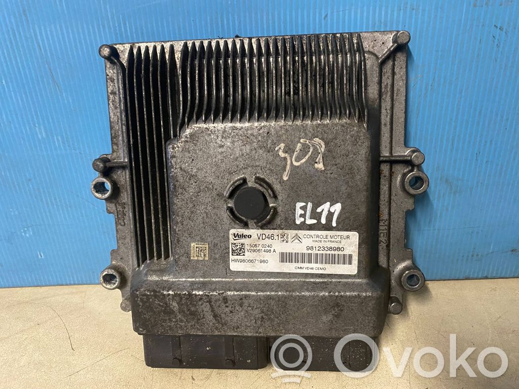 Peugeot 308 Engine control unit/module 