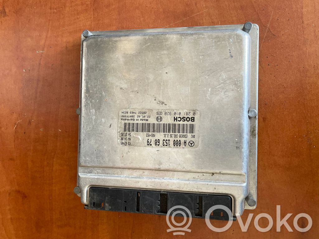 Mercedes-Benz Sprinter W901 W902 W903 W904 Engine control unit/module 