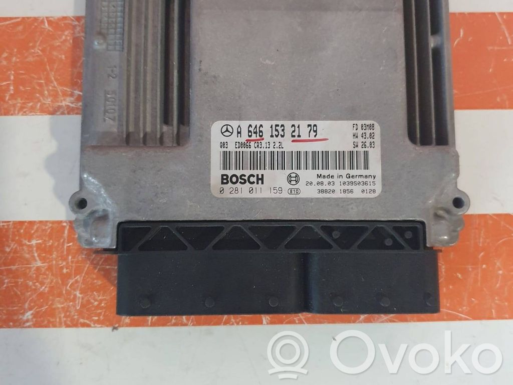 Mercedes-Benz E W211 Calculateur moteur ECU 