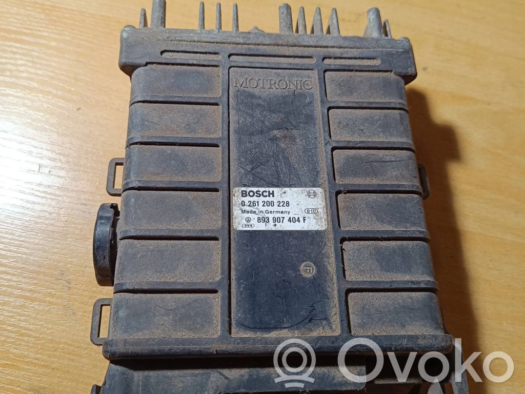 Engine control unit/module   893907404F,0261200228