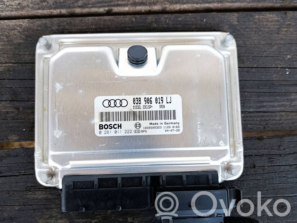 Engine control unit/module   038906019LL,038906019LJ,0281011222,1039S05323