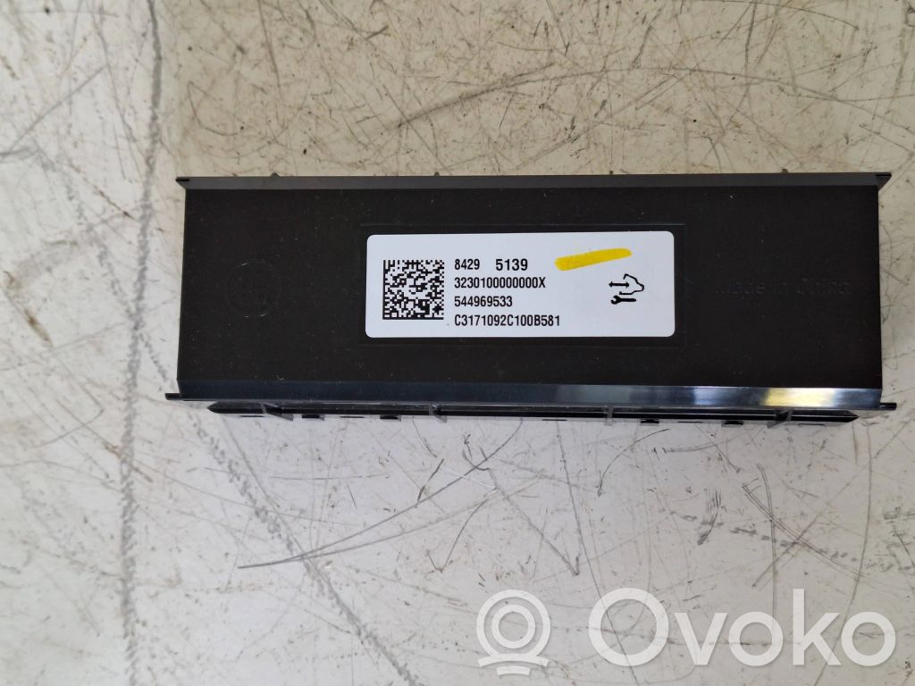 Opel Astra K Ilmastoinnin ohjainlaite 