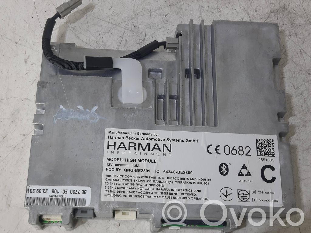 Toyota Auris E180 Moduł / Sterownik GPS 