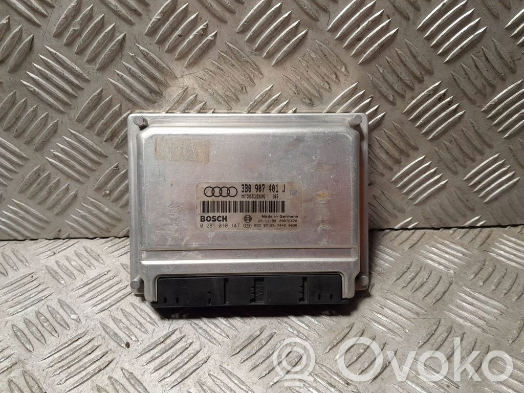 Engine control unit/module   3B0907401J,0281010147,28RTE470