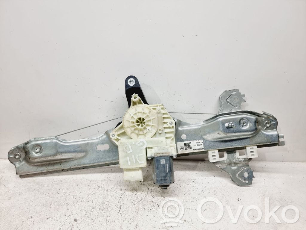 Nissan Qashqai Elektryczny podnośnik szyby drzwi tylnych 