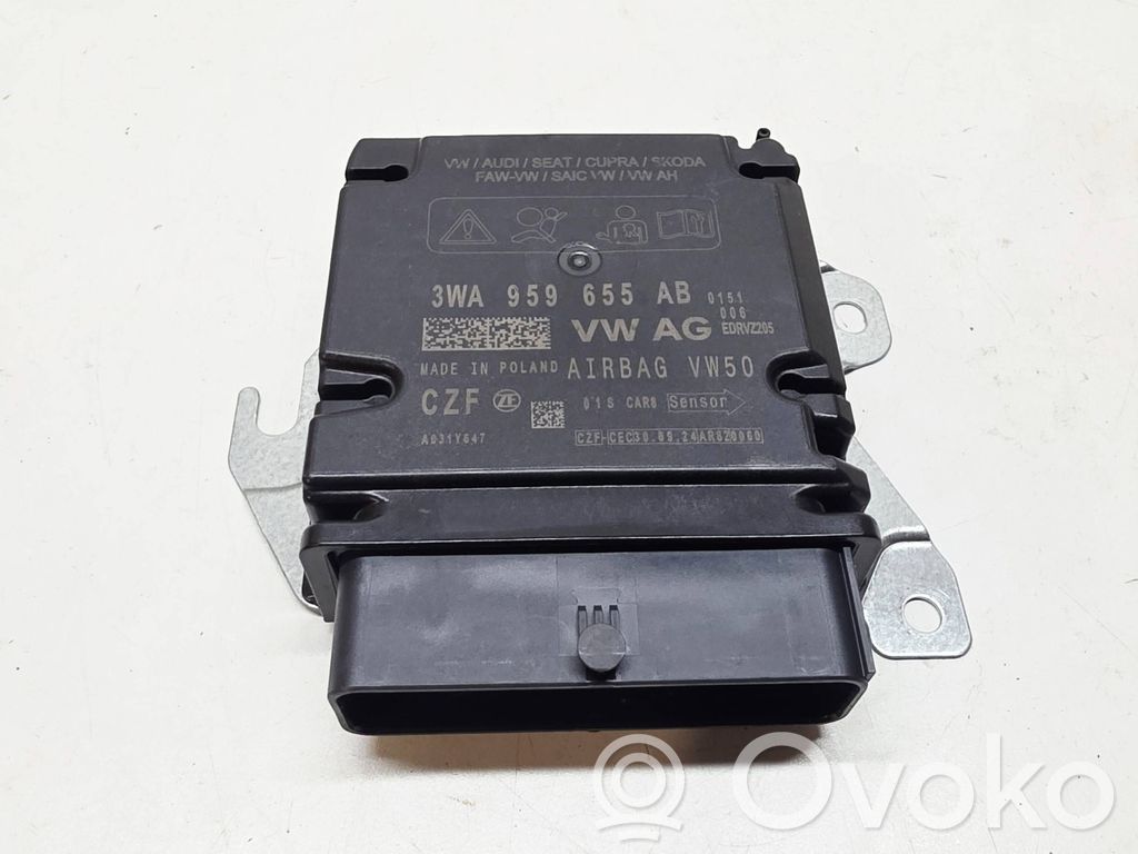Audi Q4 Sportback e-tron Module de contrôle airbag 