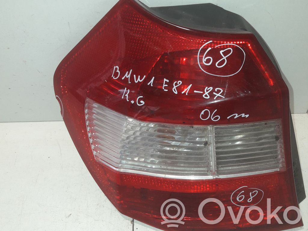 BMW 1 E81 E87 Galinis žibintas kėbule 