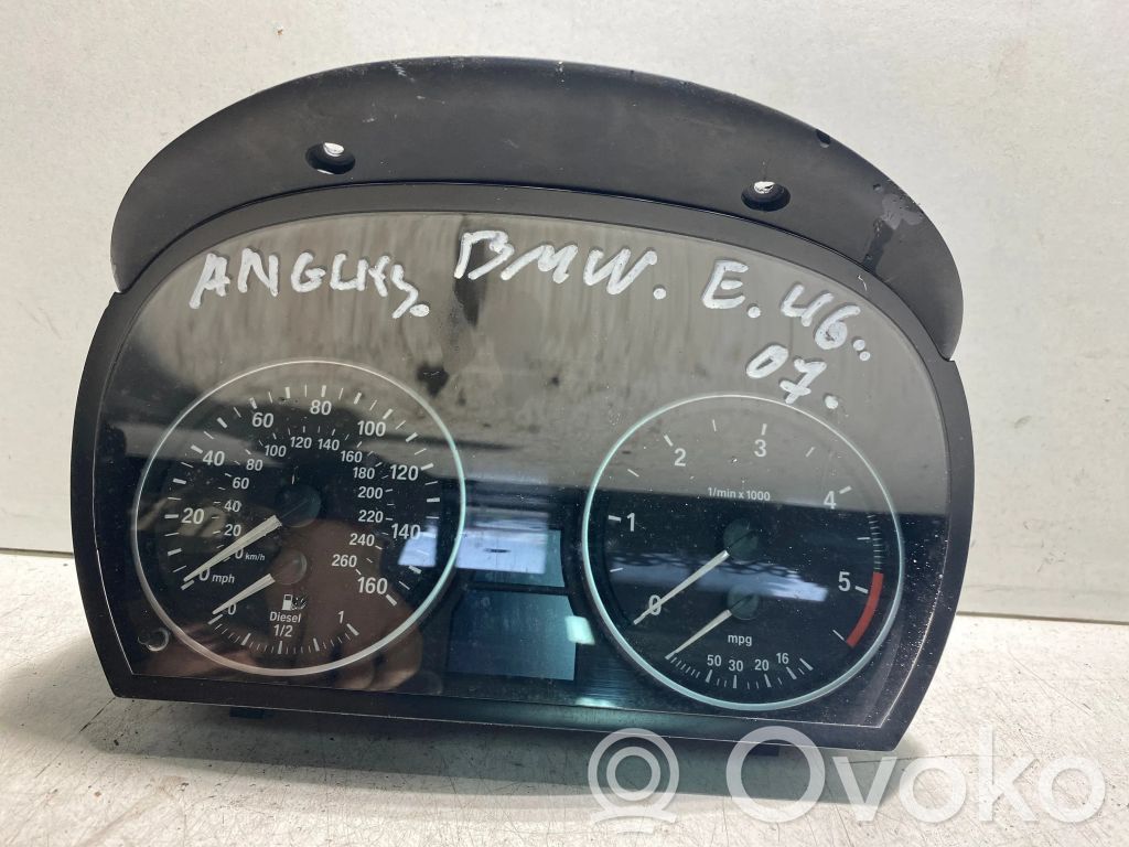 BMW 3 E46 Speedometer (instrument cluster) 