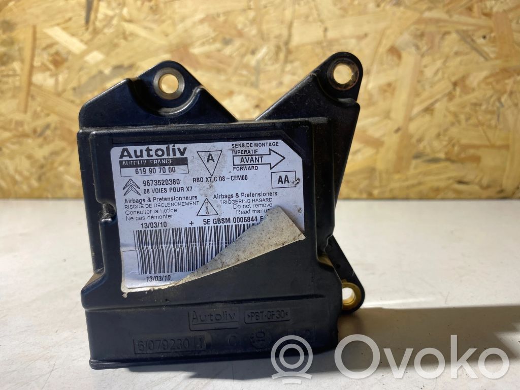 Citroen C5 Airbag control unit/module 
