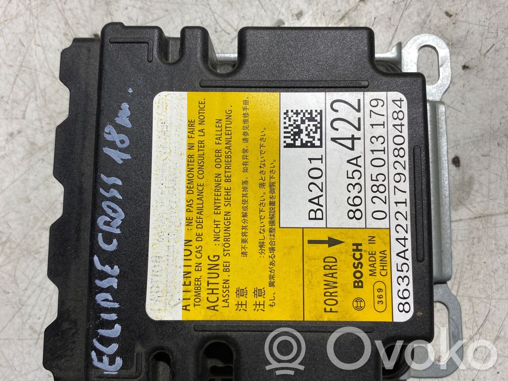 Airbag control unit/module   8635A422,0285013179,12179280484
