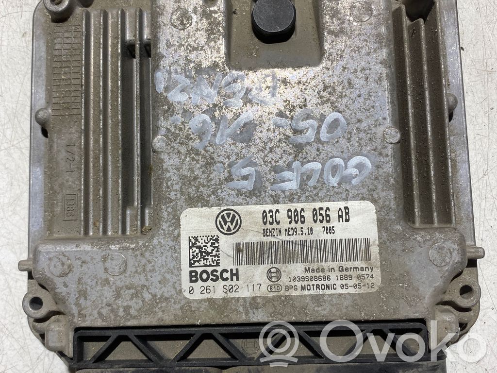 Engine control unit/module   03C906056AB,1039S08686,0261S02117