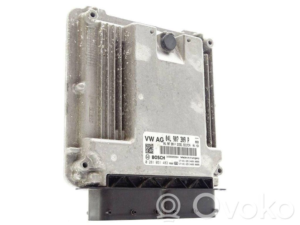 Engine control unit/module   04L907309P,0281031483