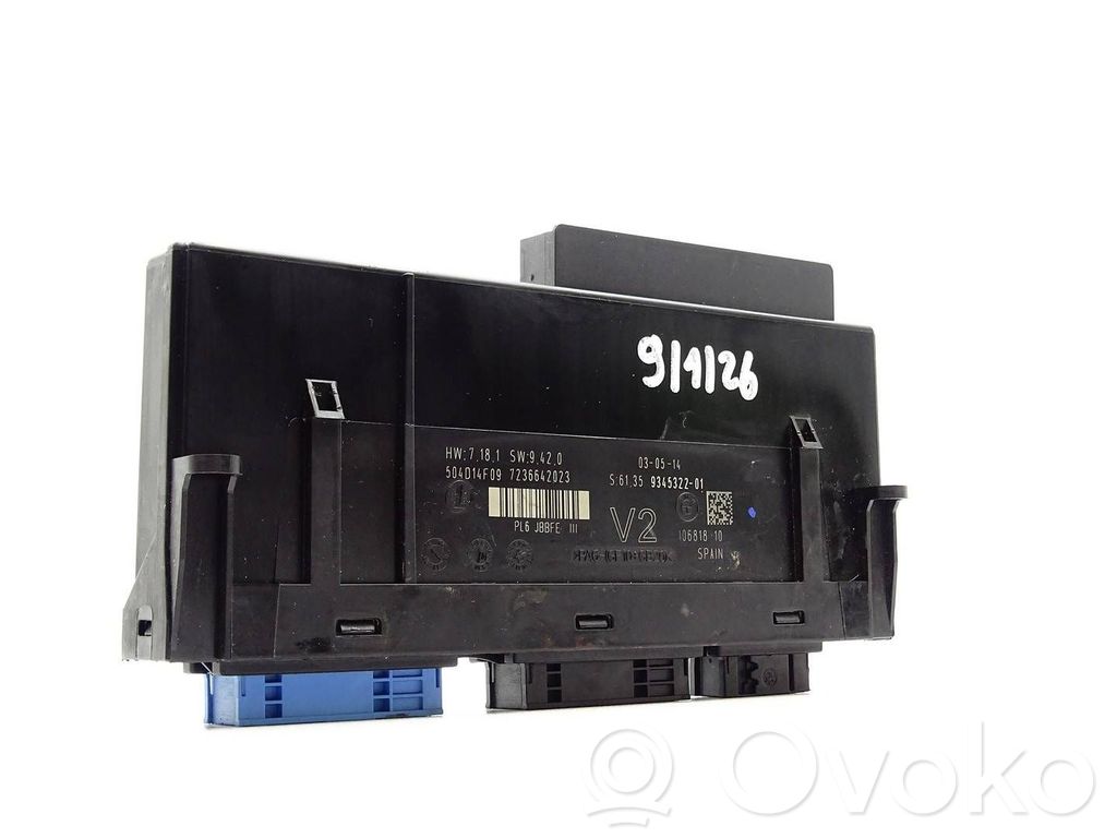 Module confort   9345322,7236642023,10681810