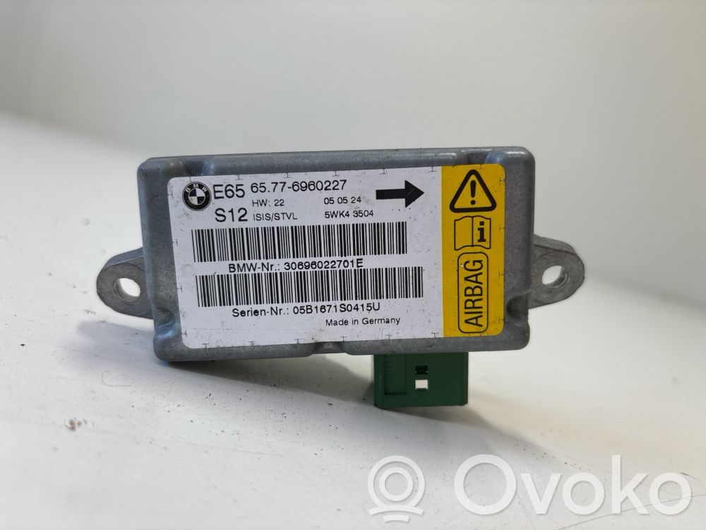 Airbagsensor Crashsensor Drucksensor   5WK43504,30696022701E,05B1671S0415U
