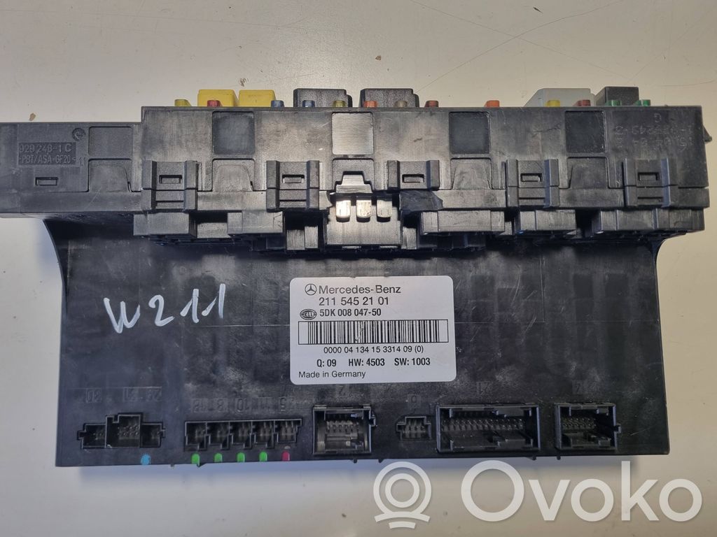 Mercedes-Benz E W211 Comfort/convenience module 