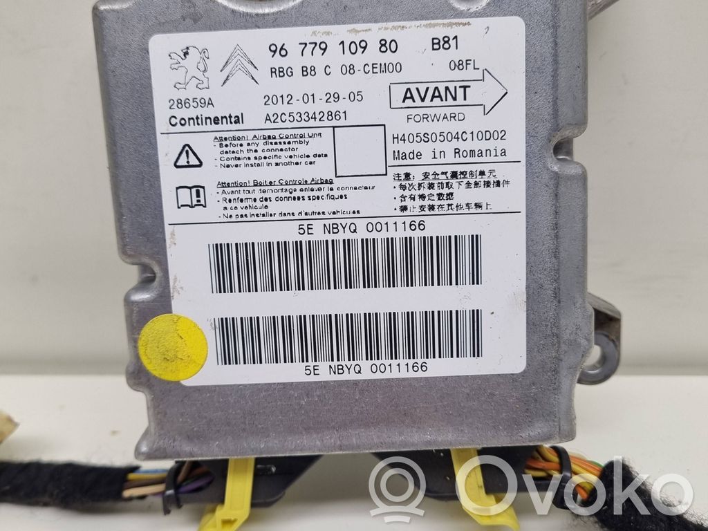 Citroen DS5 Airbag control unit/module 