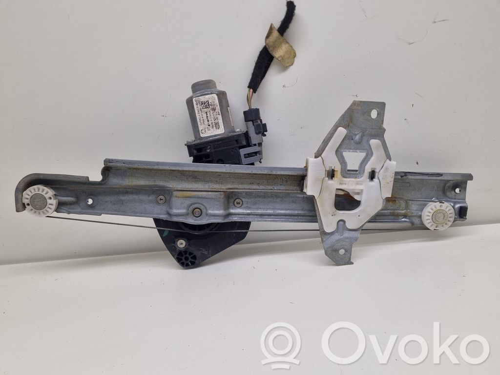 Citroen DS5 Silniczek podnoszenia szyby drzwi tylnych 