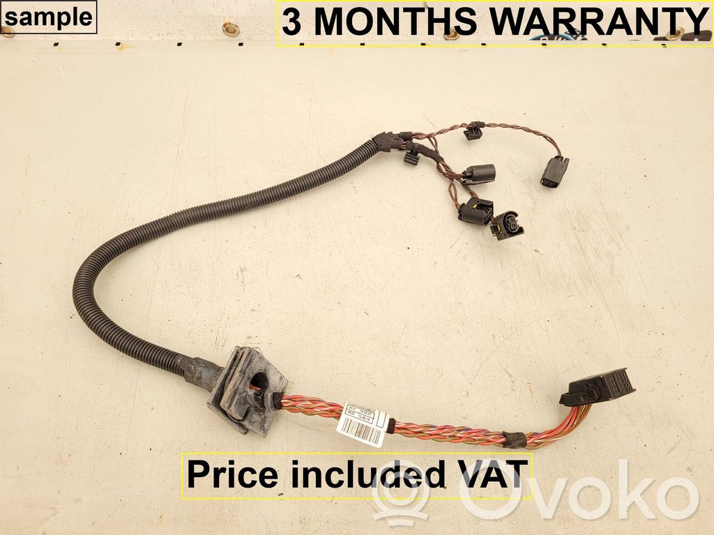 BMW X1 E84 Fuel injector wires 