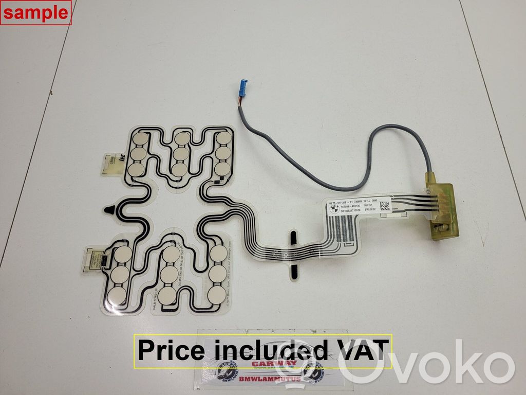 BMW X5 E70 Module de commande de siège 