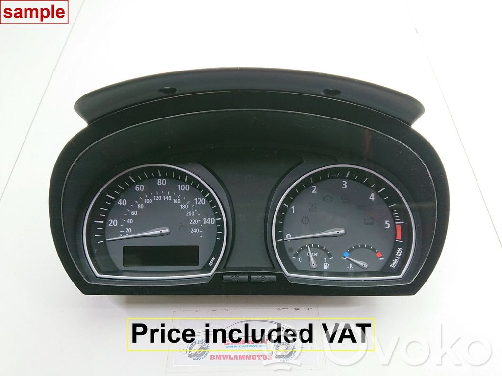 BMW X3 E83 Speedometer (instrument cluster) 