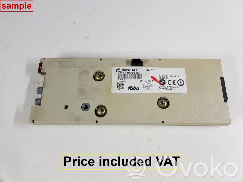 BMW 7 E65 E66 Antenos stiprintuvas 