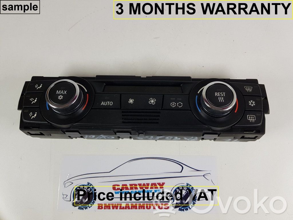 BMW 3 E92 E93 Panel klimatyzacji 
