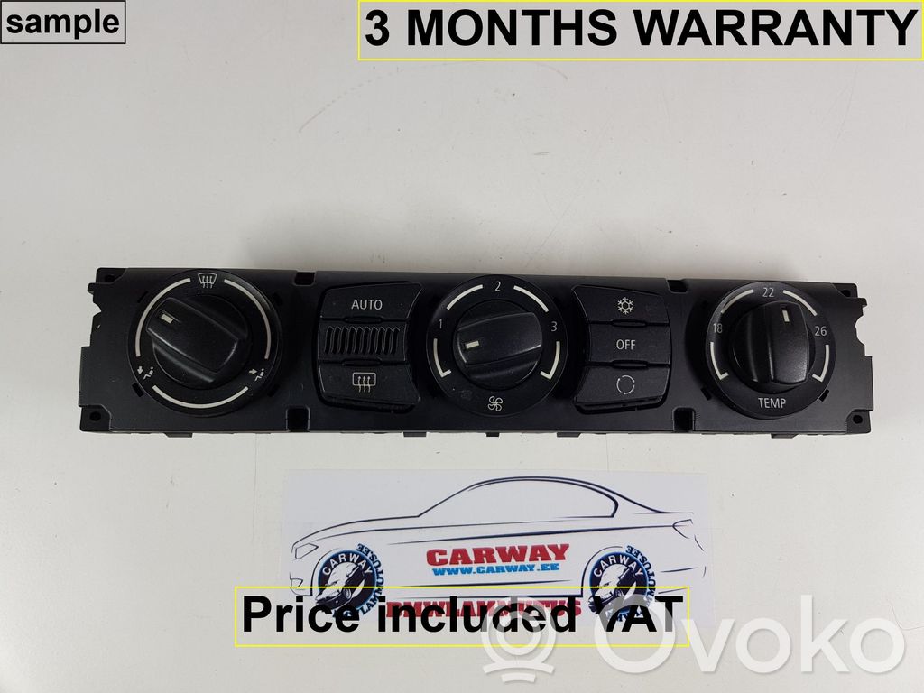 BMW 5 E60 E61 Panel klimatyzacji 