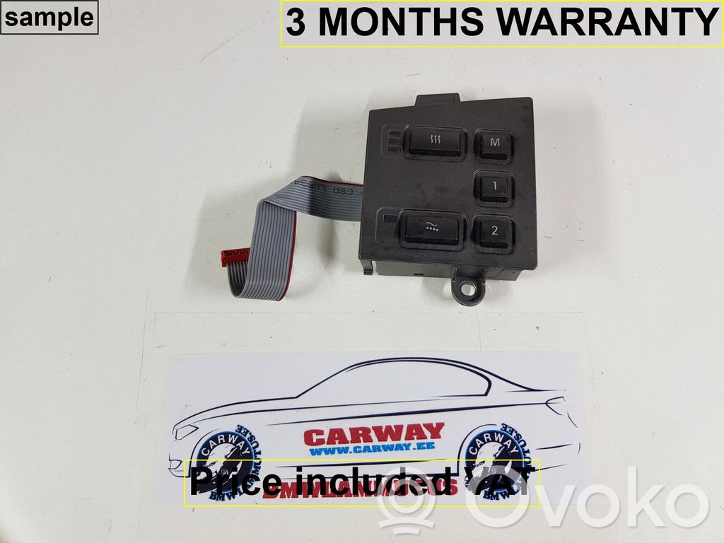 BMW 7 E65 E66 Seat control switch 