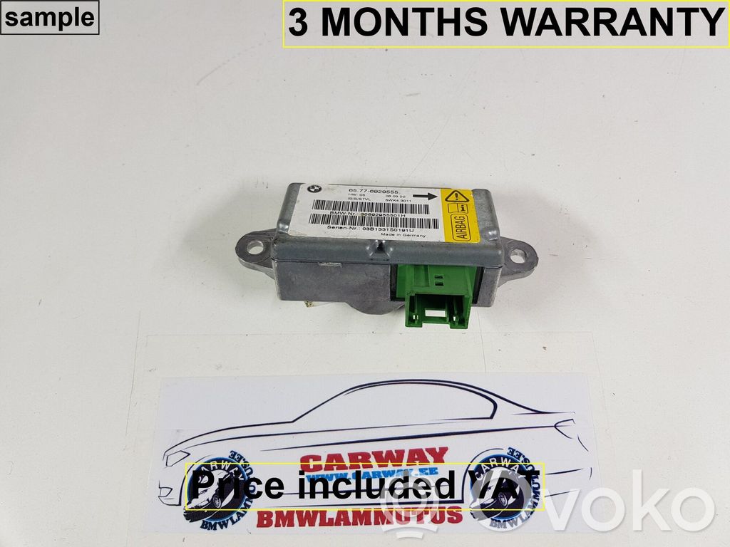BMW 7 E65 E66 Module de contrôle airbag 