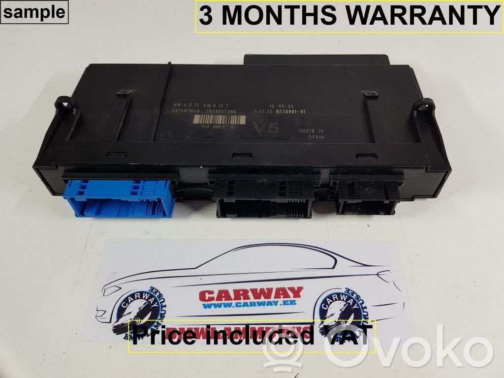 BMW 7 F01 F02 F03 F04 Alte unități/module de control 