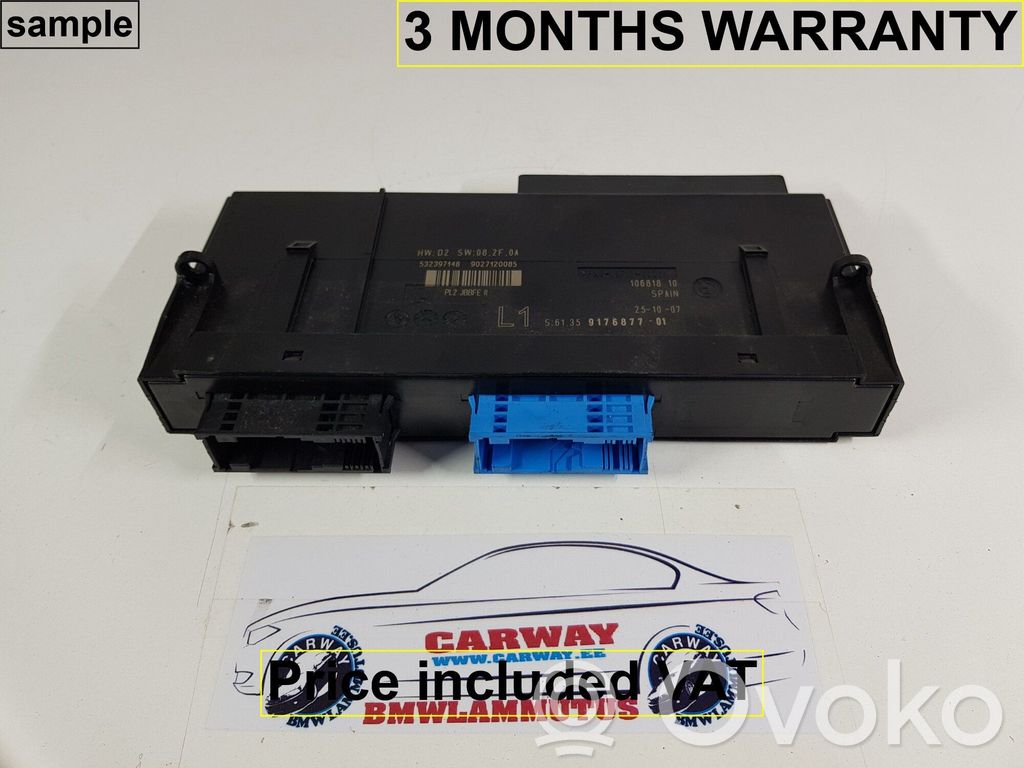 BMW 3 E90 E91 Central body control module 