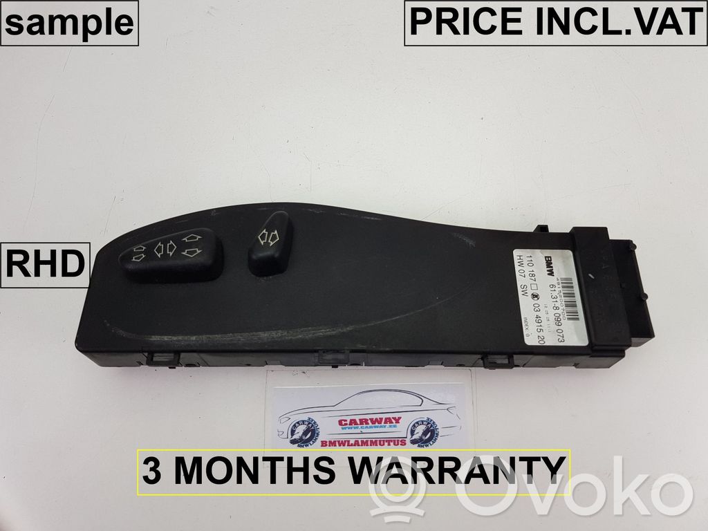 Seat control switch   61308099073,8099073,8226311,8099073,8242819