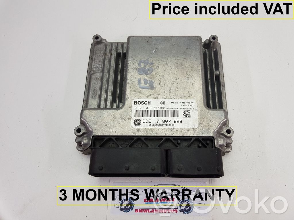 BMW 1 E81 E87 Sterownik / Moduł ECU 