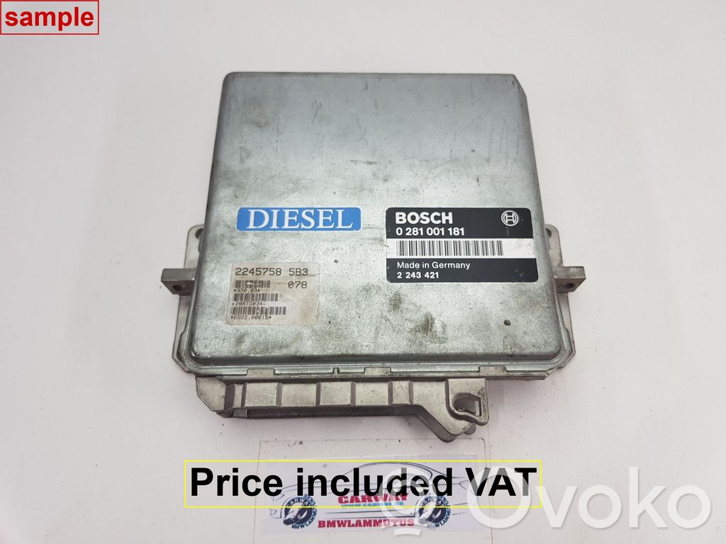 BMW 5 E34 Engine control unit/module 