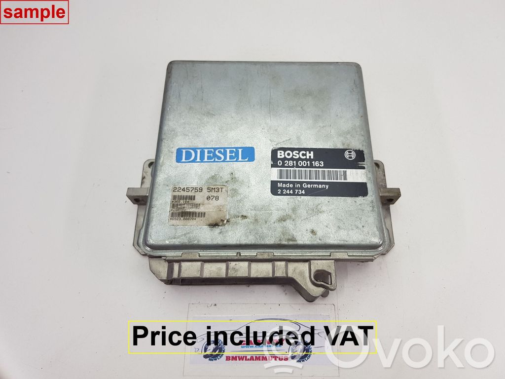 BMW 5 E34 Motorsteuergerät/-modul 