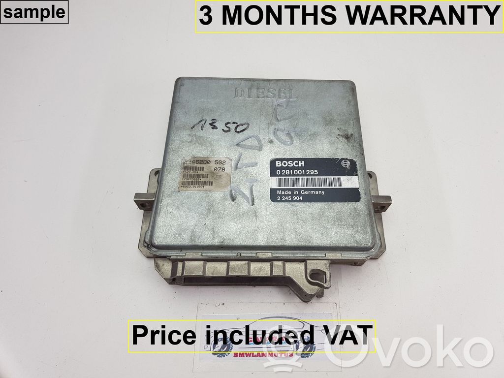 Engine control unit/module   13612246280,2246280,2246063,2244676,2244876,2245677,2245722,2245764,2246280,2246321