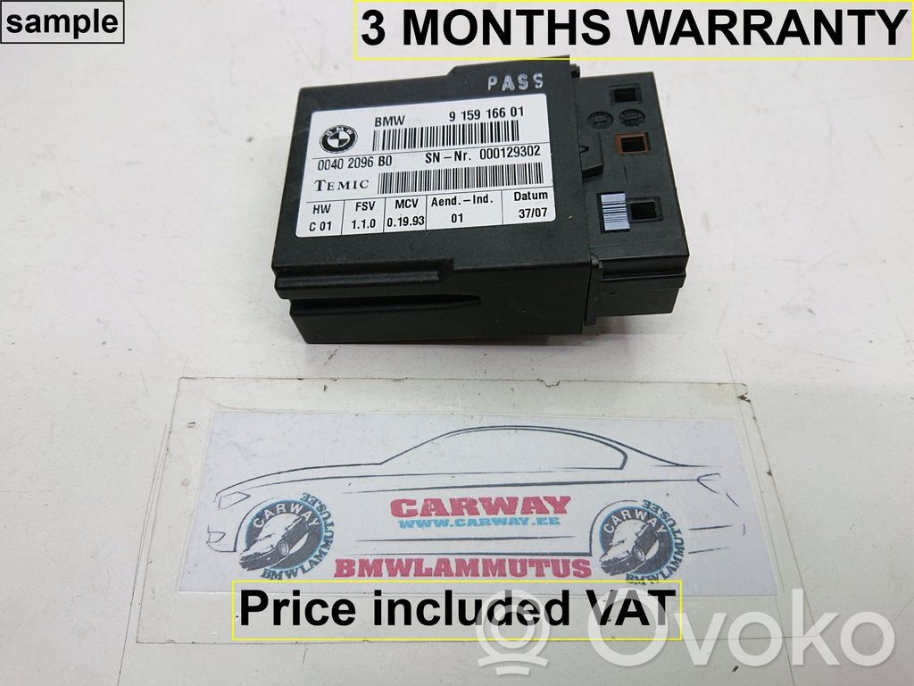 BMW 5 E60 E61 Seat control module 