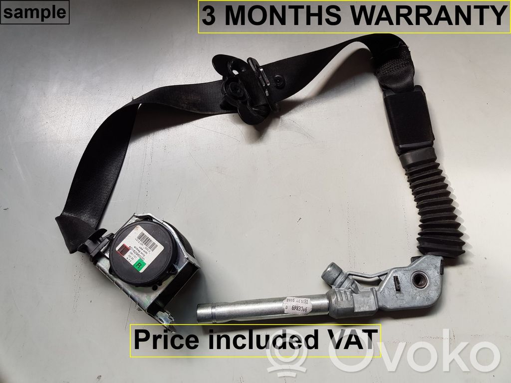 BMW 5 E60 E61 Front seatbelt 