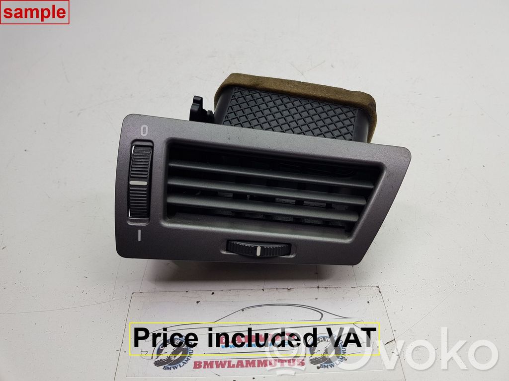 BMW 7 E65 E66 Grilă ventilație/ramă laterală bord 
