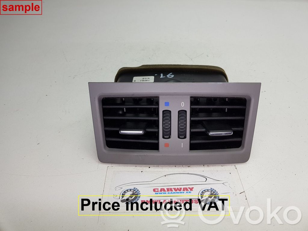 BMW 3 E90 E91 Rear air vent grill 