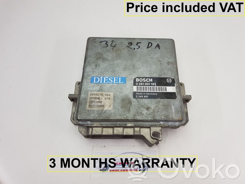 BMW 5 E34 Engine control unit/module 