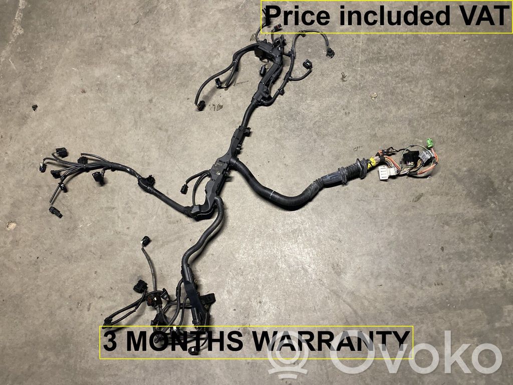 BMW X6 E71 Engine installation wiring loom 