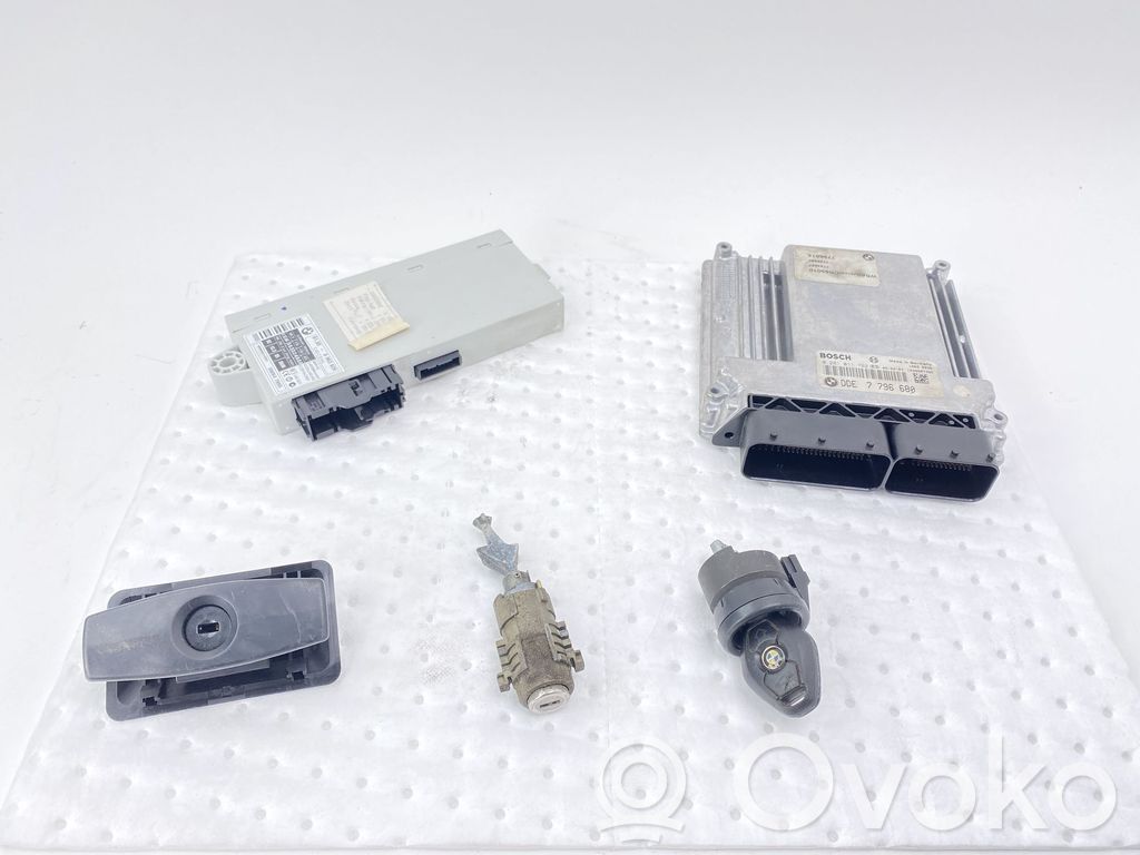 BMW 5 E60 E61 Engine ECU kit and lock set 