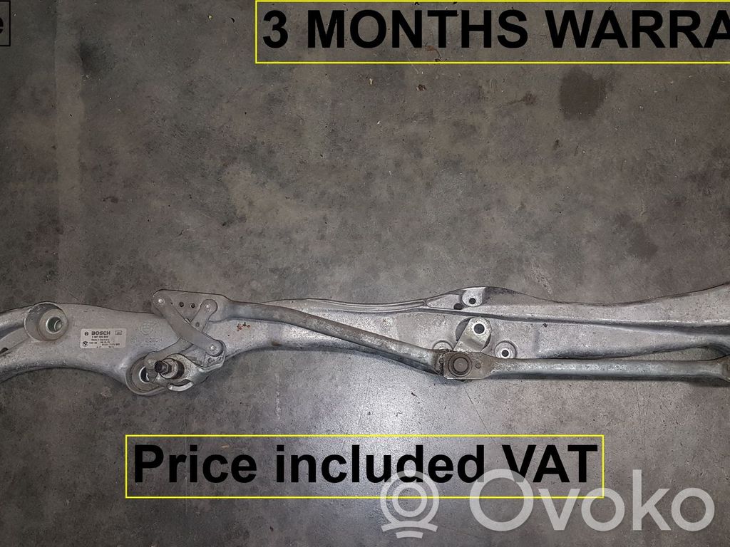 BMW 7 E65 E66 Tiranti del tergicristallo anteriore 