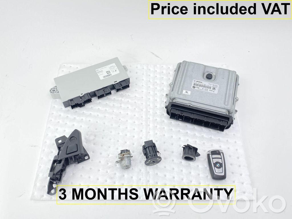BMW 6 F12 F13 Kit centralina motore ECU e serratura 